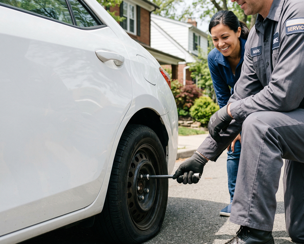 Claims adjuster with tablet
